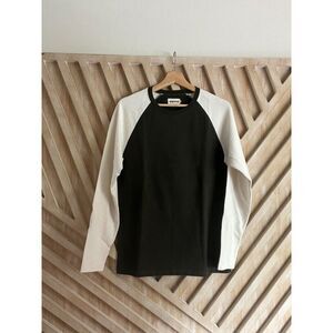 Taylor Stitch Baseball Shirt in Dark Green